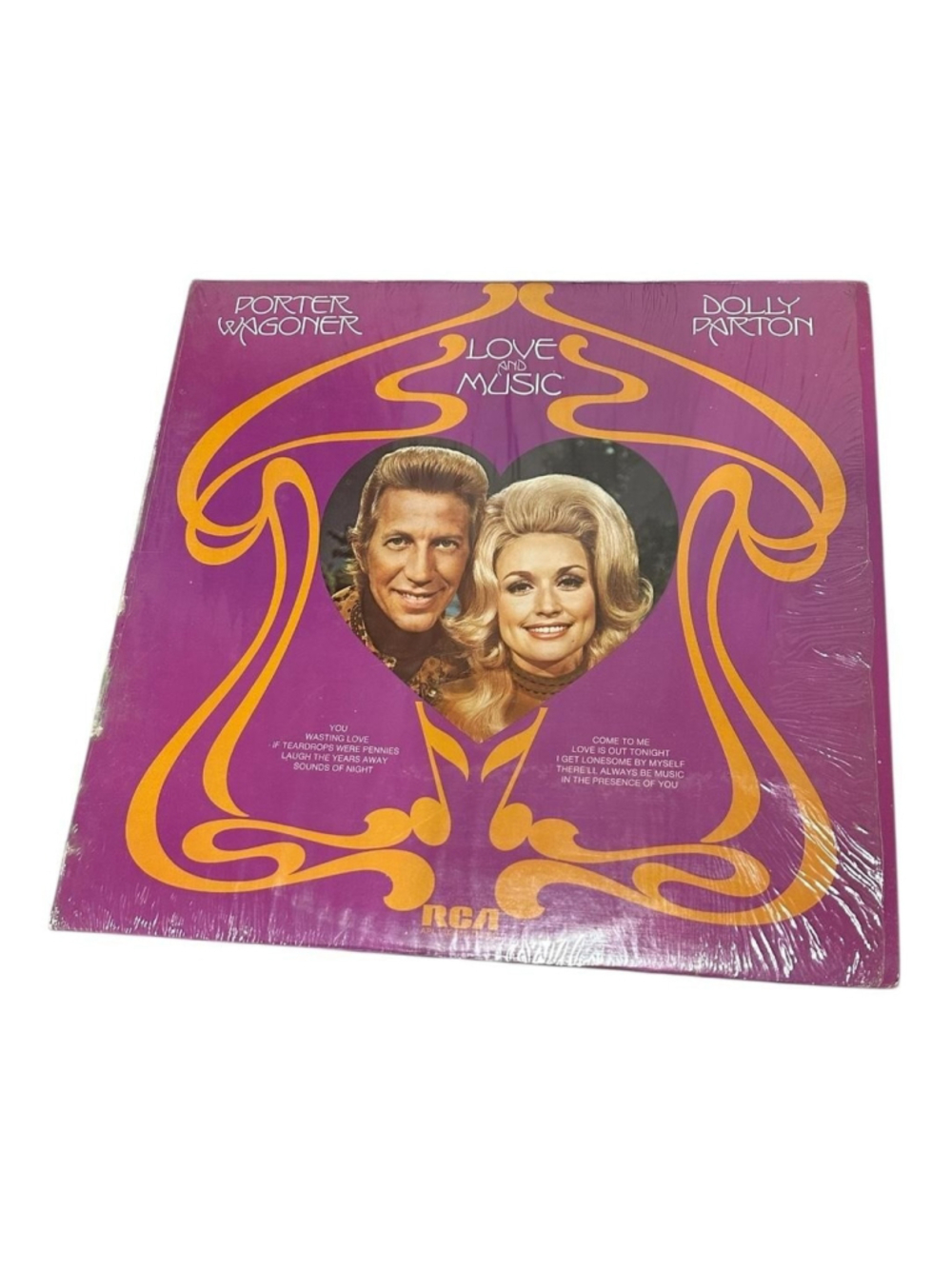 Vintage Porter Wagoner Dolly Parton Vinyl LP Together Always 1972 RCA Country